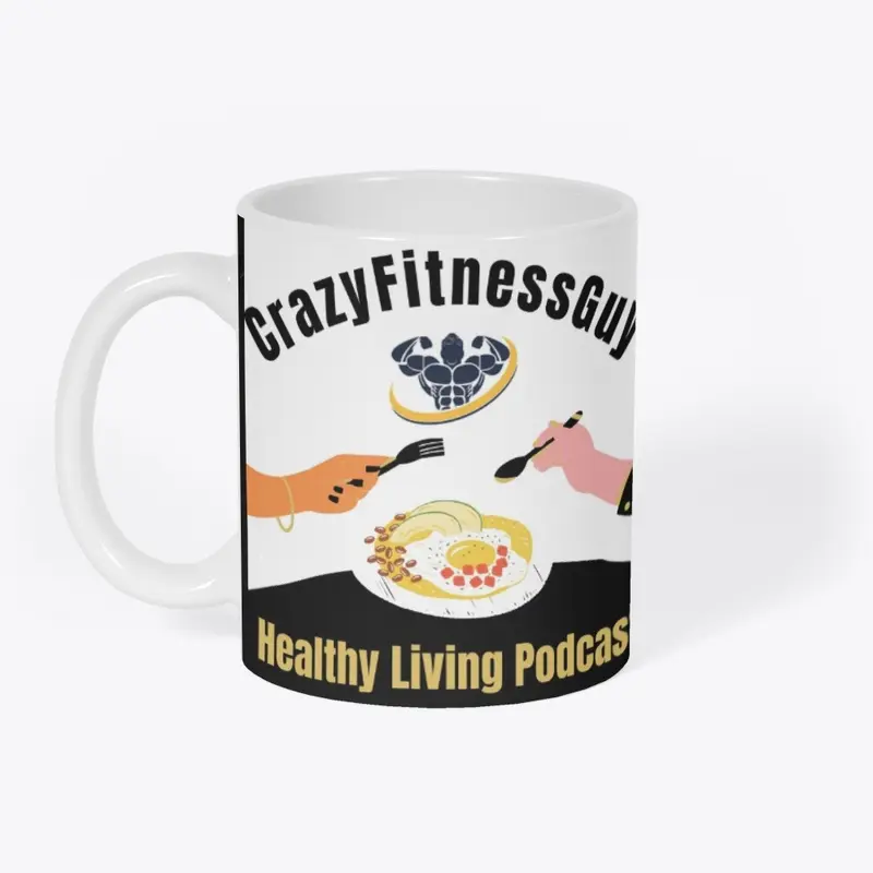 CrazyFitnessGuy Power-Up Podcast Merch